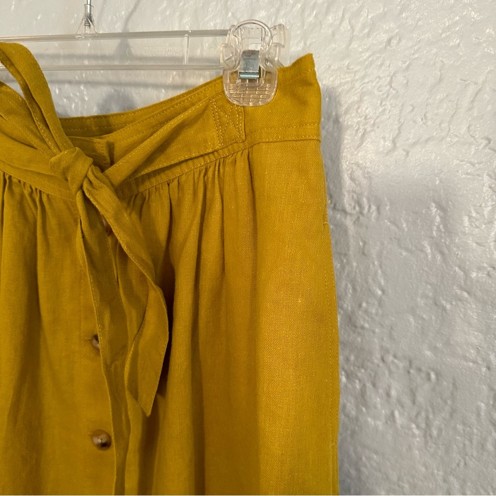 Madewell Paliside Midi Linen Skirt - Picture 8 of 12